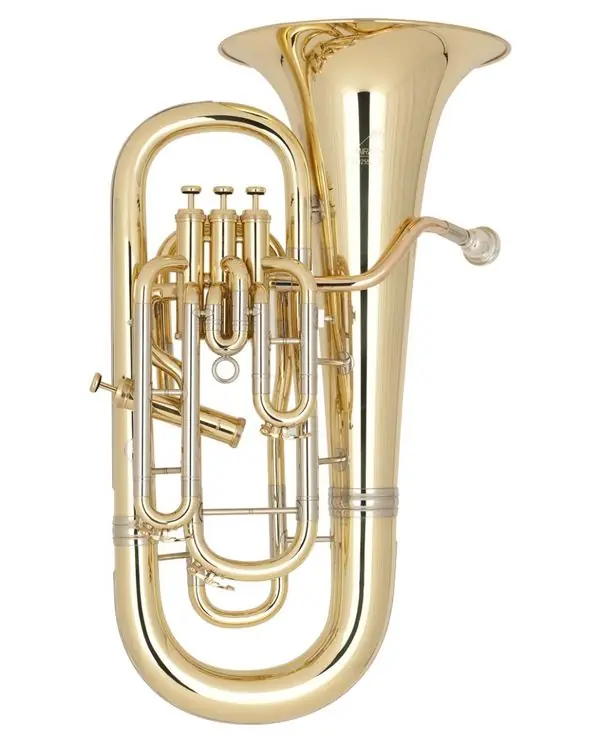 Satisfait Ou Remboursé MIRAPHONE 1255L 13000 EUPHONIUM 3+1 PISTONS CUIVRE ROSE VERNI +Housse