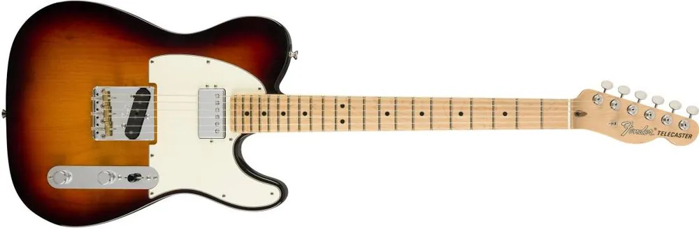 Fender American Performer Telecaster Humbucker, Maple Fingerboard - 3 Tone Sunburst Meilleure Vente