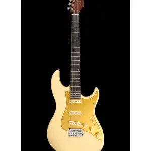LARRY CARLTON S7 VINTAGE VWH GUITARE ELECTRIQUE "STRATO." WHITE Top Vente
