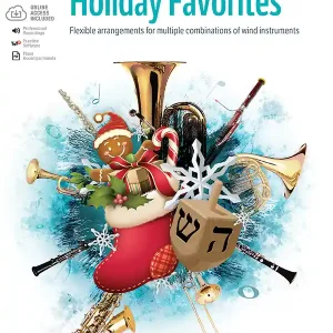 Promotion Saisonnière Alfred Publishing Solos, Duets & Trios for Winds Holiday Favorites - Galliford - Trombone, Bassoon, Baritone B.C., Tuba (Bass Clef Instruments)/Media Online