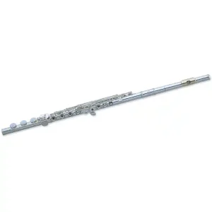 Certifié PEARL 695R-VGR DOLCE FLUTE TRAVERSIERE Tête argent / Plaque Or 3k