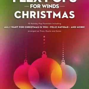 Promotion Saisonnière Hal Leonard Flex-Pops for Winds Christmas - Snyder - Eb Instruments - Book