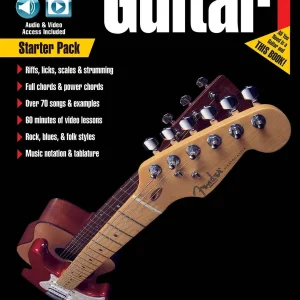 Haute Qualité Hal Leonard FastTrack Guitar Method Starter Pack - Neely/Schroedl - Guitar TAB - Book/Media Online