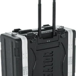 Gator FLIGHTCASE 4 UNITES RACKS STANDARDS AVEC ROULETTES Retour Gratuit