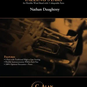 Haute Qualité C. Alan Publications Falling Stars - Daughtrey - Concert Band (Flex) - Gr. 2.5