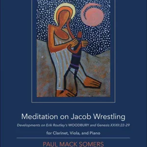 Vente Flash Theodore Presser Meditation on Jacob Wrestling - Somers - Clarinet/Viola/Piano