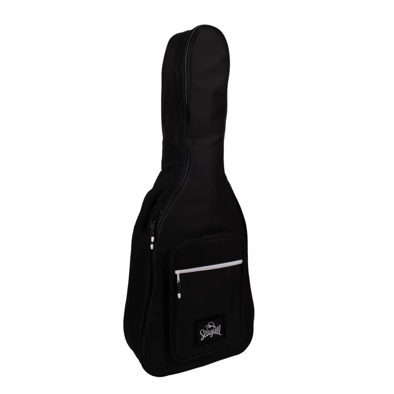 Seagull Guitars Dreadnought Gig Bag - Black w/Velcro Logo Remise