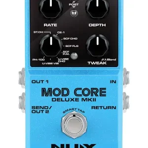 NUX MODCORE-DLX-MK2 PEDALE MODULATION NUMÉRIQUE - 8 MODES Vente Directe