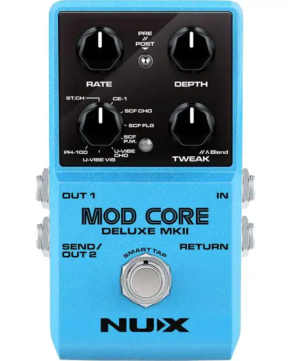 NUX MODCORE-DLX-MK2 PEDALE MODULATION NUMÉRIQUE - 8 MODES Vente Directe