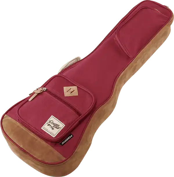 Ibanez Powerpad Designer Collection Gigbag for Tenor Ukuleles - Wine Red Expédié Aujourd'hui