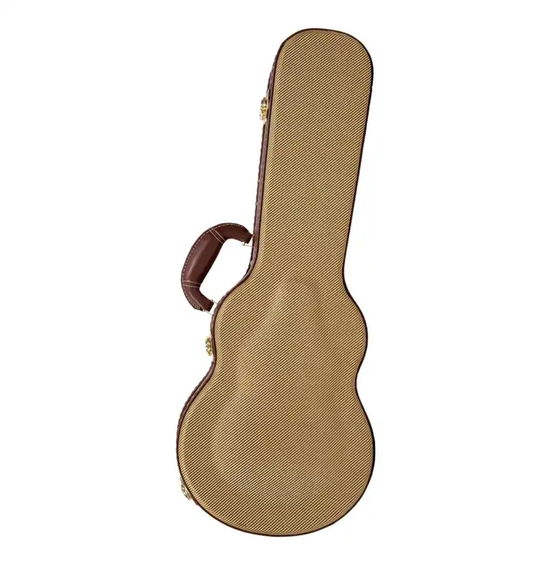 Kala Tenor Ukulele Archtop Hard Case - Tweed Prix Choc