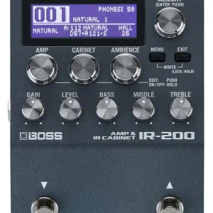 BOSS IR-200 PEDALE AMPLI ET IR POUR BAFFLE Livraison Express