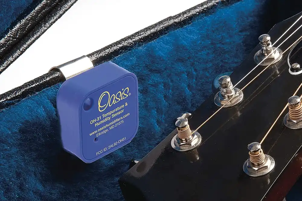 Affaire À Saisir Oasis Guitar Products Wireless Bluetooth Temperature and Humidity Tracker for iPhone