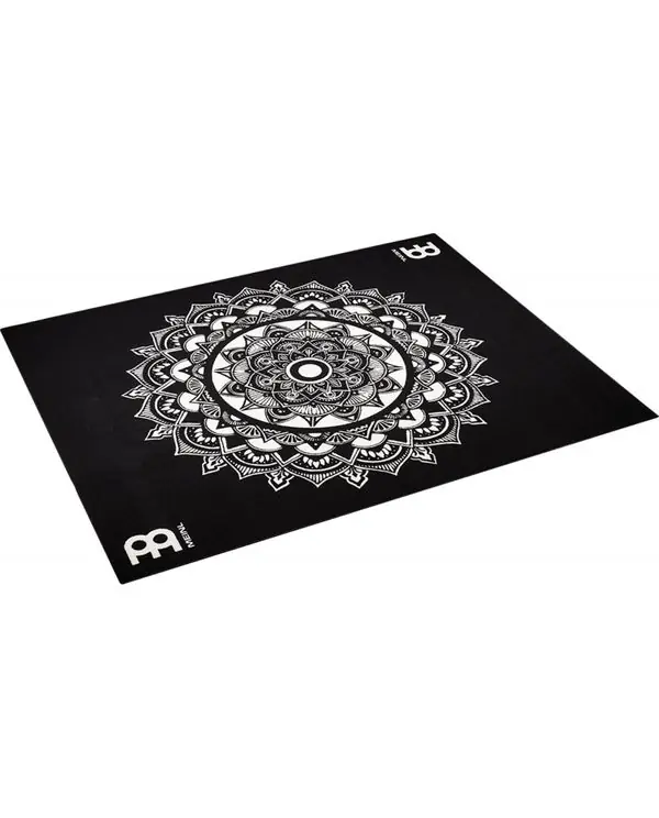 Petit Prix MEINL MDR-MA TAPISE DE BATTERIE NOIR MOTIF MANDALA - 1,60m x 2m
