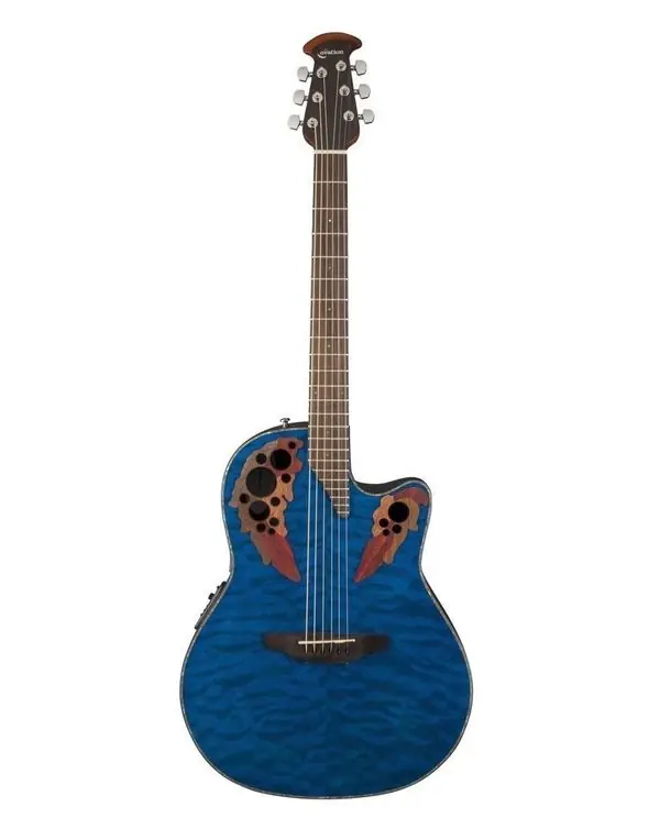 Acheter En Ligne OVATION CE44P-8TQ-G CELEBRITY ELITE PLUS MID CUTAWAY FOLK ELECTRO