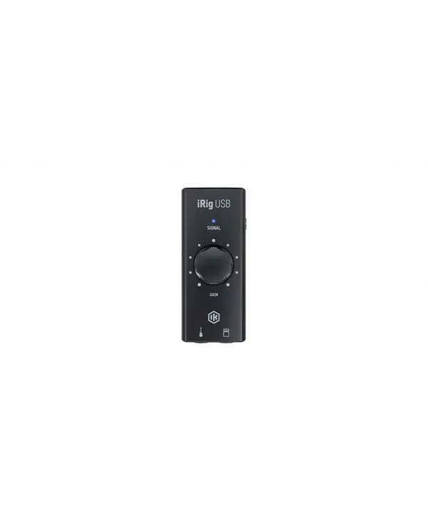 Offre Exclusive IKM MULTIMEDIA iRig USB INTERFACE AUDIO USB-C MAC PC, ANDROID & iOS