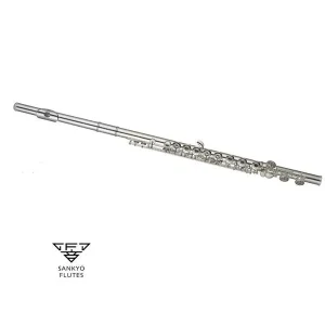SANKYO CF201C-FT FLUTE TRAVERSIERE PATTE UT tête argent massif FT Produit De Marque