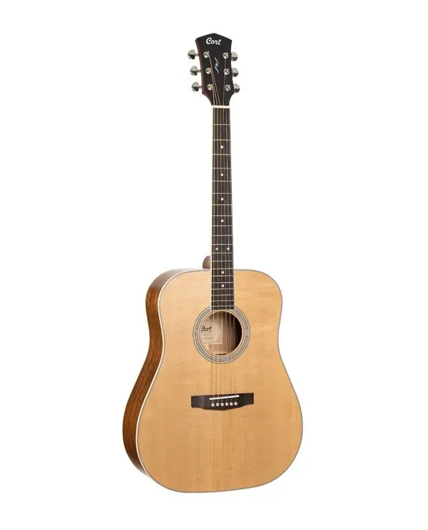 Quantité Limitée CORT PURE-DBNS GUITARE FOLK ACOUSTIQUE DREADNOUGHT NATURELLE SATINÉE