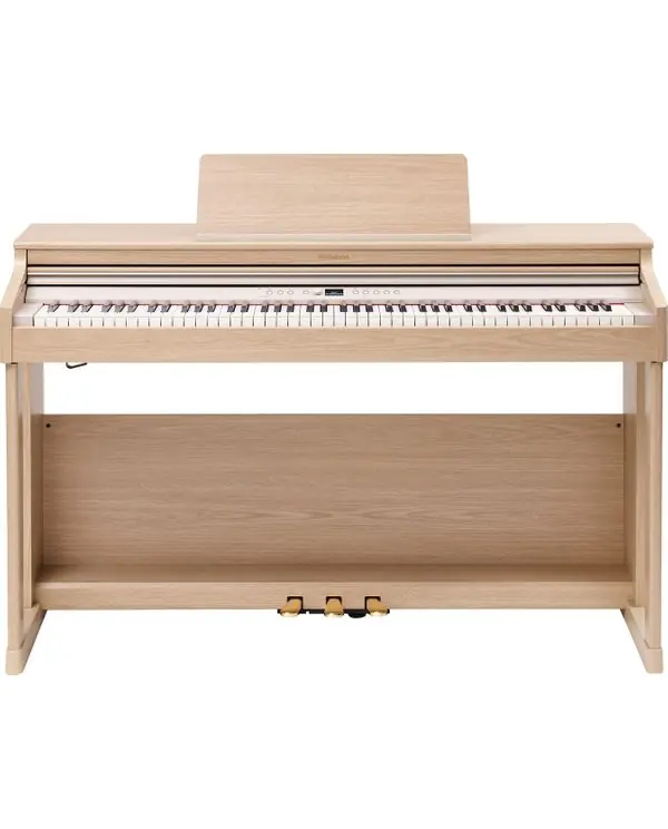 Certifié ROLAND RP701-LA PIANO NUMERIQUE MEUBLE CHÊNE CLAIR