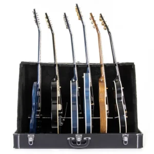 Offre Exclusive Yorkville Sound 6-Guitar Travel Case Stand