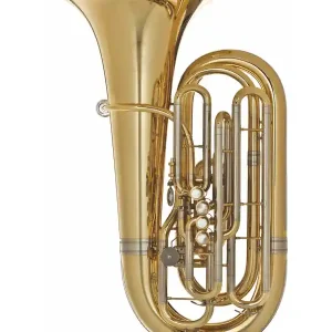 MELTON 3450-L TUBA EN UT 4/4 4+1 PISTONS VERNI Retour Gratuit