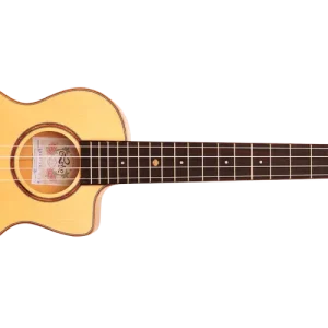 Achetez Aujourd'hui Leho Tenor Ukulele, Spruce / Spalted Maple, Thin Body