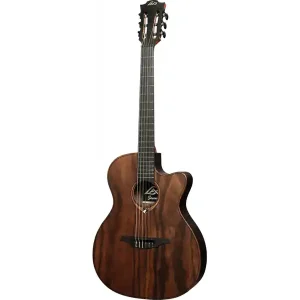 LAG SAUVAGE-N-ASCE "SAUVAGE" GUITARE CLASSIQUE ELECTRO BRANKOWOOD Bon Marché