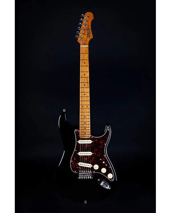 JET JS300BK GUITARE ELECTRIQUE TYPE STRATOCASTER NOIRE Pas Cher