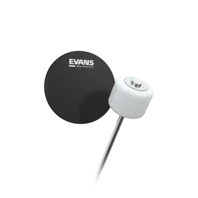 Affaire À Saisir Evans Patch EQ pour pédale de grosse caisse simple en nylon noir