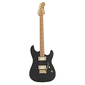 JET JS700MBK GUITARE ELECTRIQUE TYPE STRATOCASTER MATT BLACK Pas Cher
