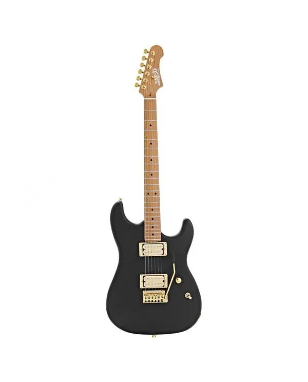 JET JS700MBK GUITARE ELECTRIQUE TYPE STRATOCASTER MATT BLACK Pas Cher