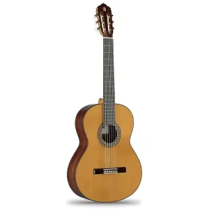 Acheter En Ligne ALHAMBRA 5P LH GUITARE CLASSIQUE GAUCHER - Table cèdre massif