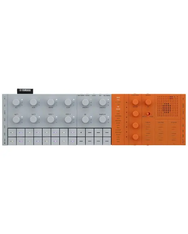 YAMAHA SEQTRAKBL STUDIO DE PRODUCTION MUSICALE BLANC ET ORANGE Meilleur Choix