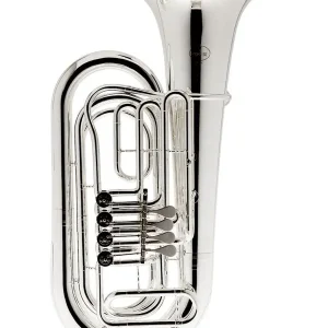 BESSON BE186 TUBA SIB 4 PALETTES ARGENTÉ + ETUI Marque