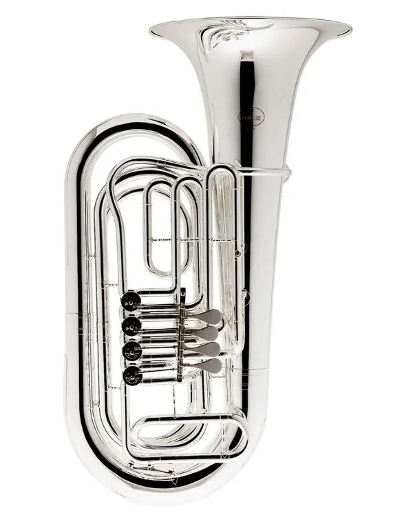 BESSON BE186 TUBA SIB 4 PALETTES ARGENTÉ + ETUI Marque