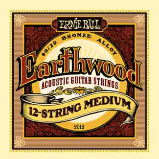 Satisfait Ou Remboursé Ernie Ball Earthwood 12-String Medium Acoustic 80/20 Bronze 11-52