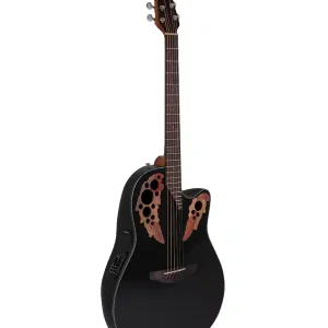 OVATION CE44P-5-G CELEBRITY ELITE MID CUTAWAY FOLK ELECTRO NOIR Acheter En Ligne