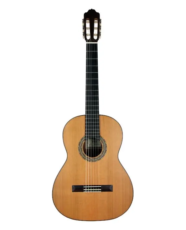 ESTEVE 4ST GUITARE CLASSIQUE NATURELLE OPEN PORE - Table cèdre massif Soldes