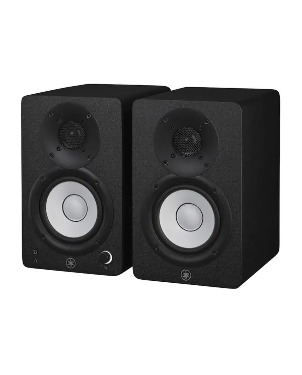 Haute Qualité YAMAHA HS4 ENCEINTE MONITORING AMPLIFIEE 26+26W 4.5" NOIR (la paire)