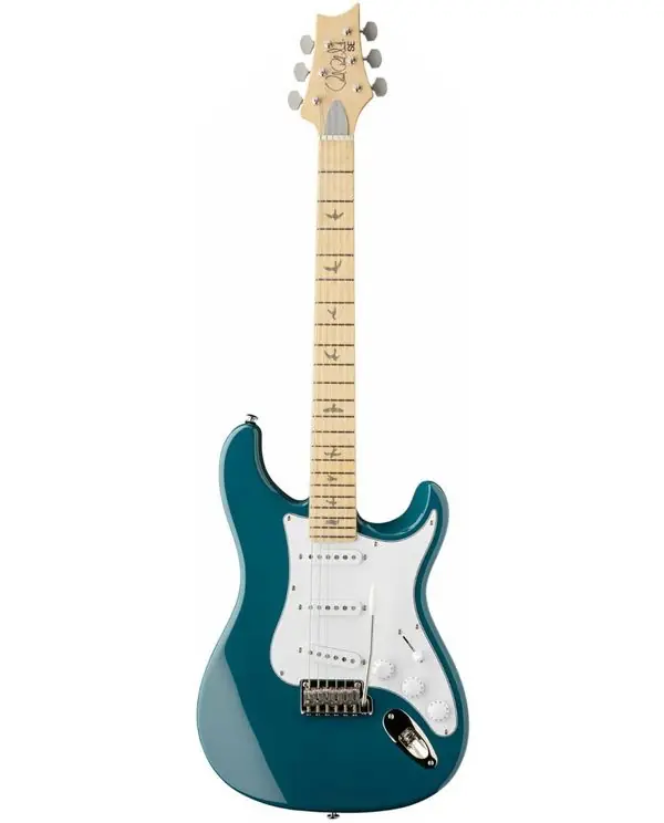 Satisfait Ou Remboursé PRS SE SILVER SKY MAPLE NYLON BLUE "JOHN MAYER" GUITARE ELECTRIQUE
