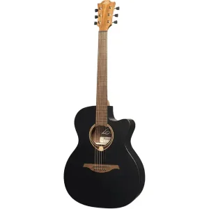 LAG T70ACE-BLS "TRAMONTANE" GUITARE FOLK ELECTRO AUDITO. BLACK SATIN Commander Maintenant