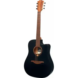 LAG T70DCE-BLS "TRAMONTANE" GUITARE FOLK ELECTRO DREAD. BLACK SATIN Commande En Gros