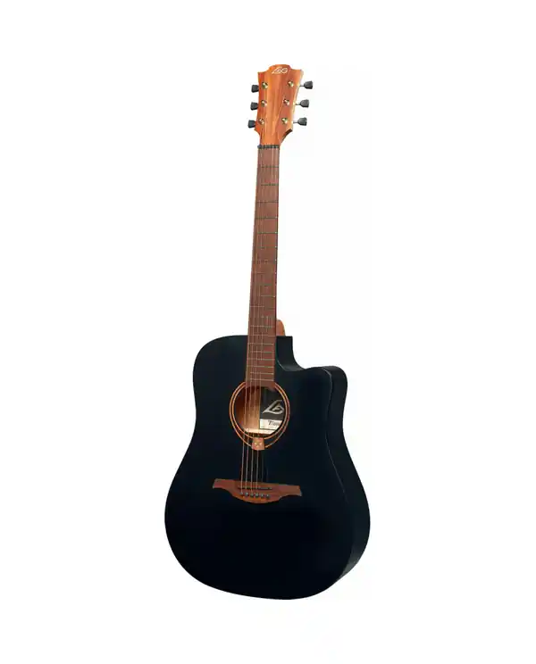 LAG T70DCE-BLS "TRAMONTANE" GUITARE FOLK ELECTRO DREAD. BLACK SATIN Commande En Gros
