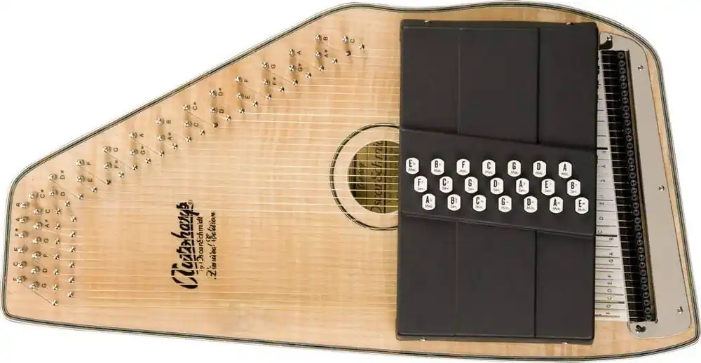 Oscar Schmidt 21 Chord Autoharp with Pickup - Natural Prix Bas