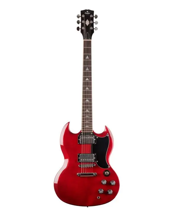 PRODIPE GUITARS GS300 WRNC GUITARE ELECTRIQUE WINE RED Affaire À Saisir