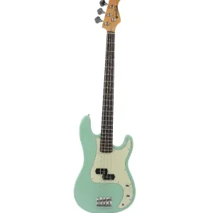 PRODIPE GUITARS PB80RA SG BASSE ELECTRIQUE SURF GREEN Nouveauté