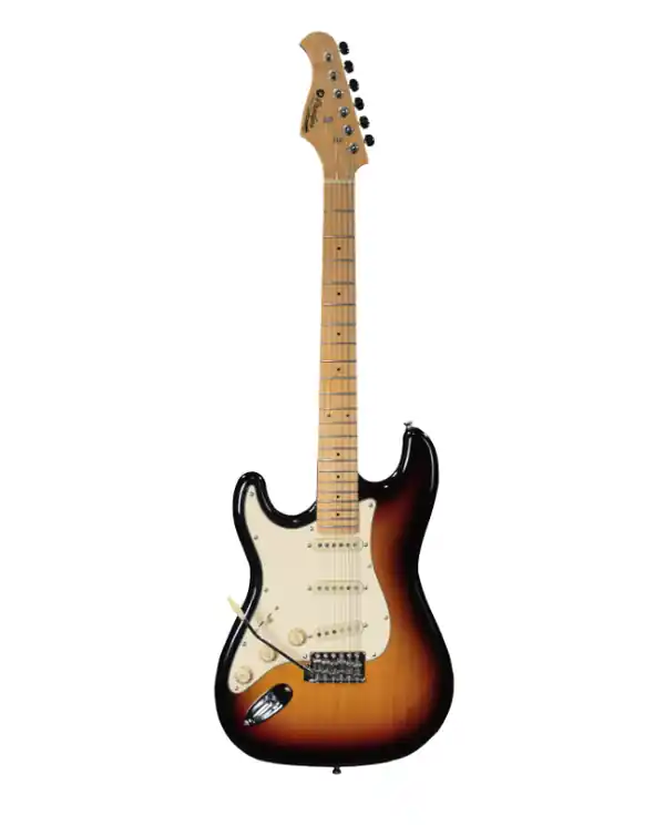 Acheter Direct PRODIPE GUITARS ST80LH MA SB GUITARE ELECTRIQUE GAUCHER SUNBURST
