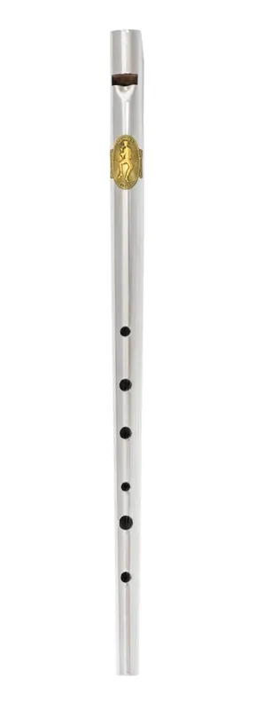 Certifié Clarke Tinwhistles Nickel-Plated Original Tinwhistle - Key of C