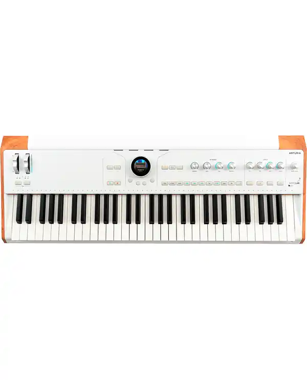 Expédié Aujourd'hui ARTURIA ASTROLAB-61 SYNTHETISEUR 61 TOUCHES BLANC ET ORANGE