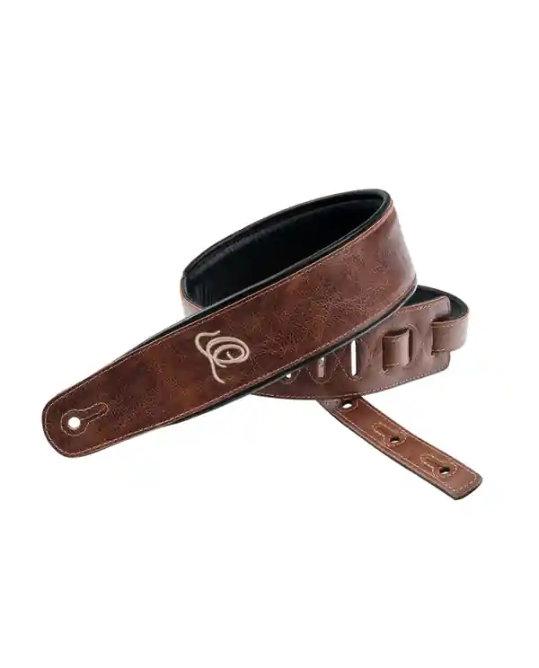 Offre Exclusive ORTEGA OSAR-6 COURROIE GUITARE CUIR DESERT SAND